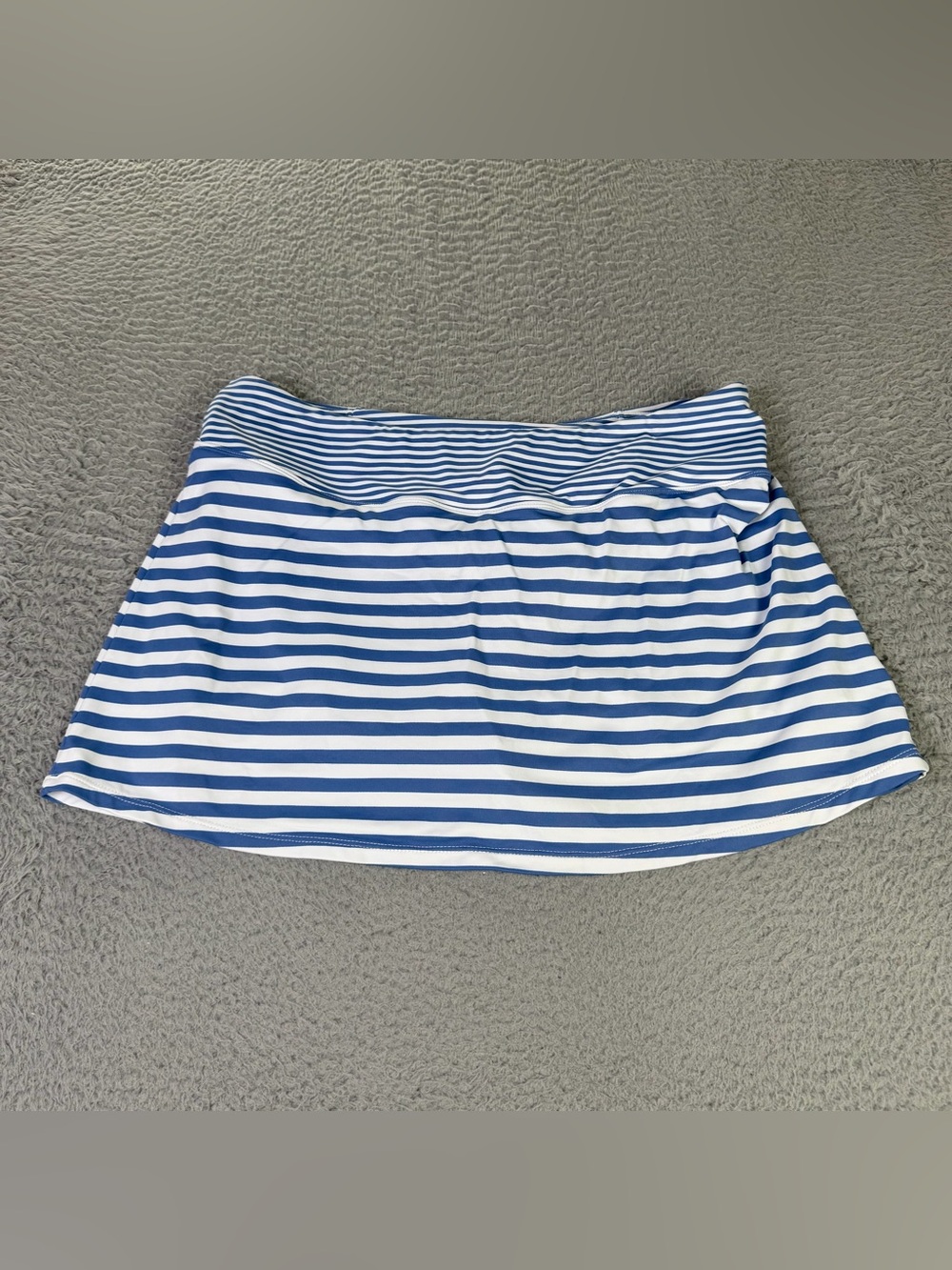 Tommy Bahama Breaker Bay Swim Skort Medium White Blue Swimming Beach Pool
